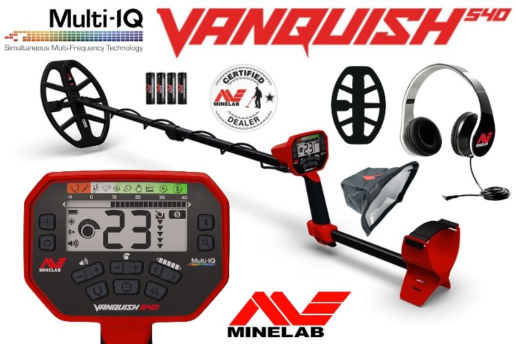 Metalldetektor Minelab Vanquish 540